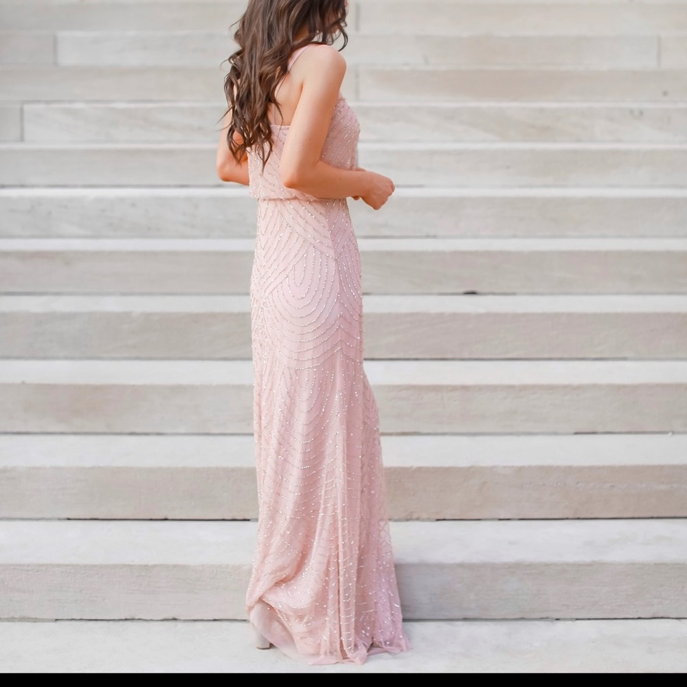 Sequins dress.